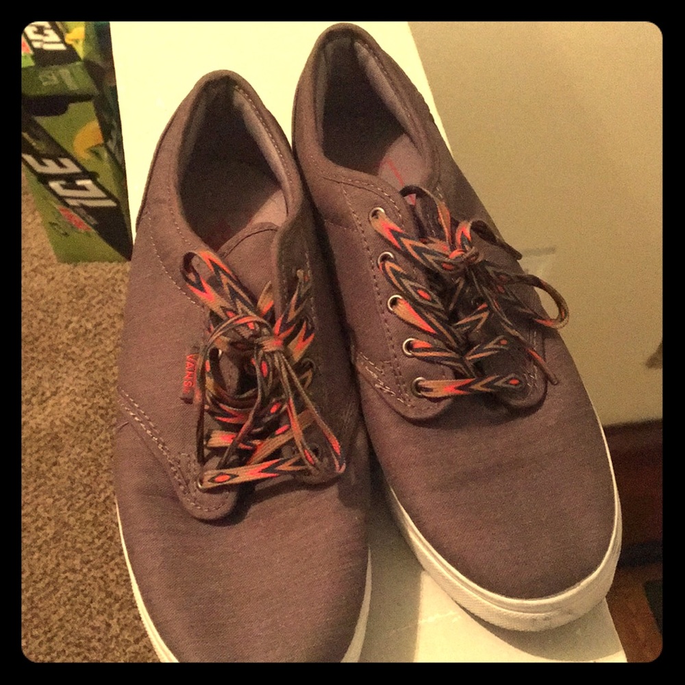 Vans lace up shoes